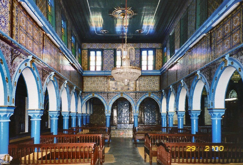 Sinagoga de El Ghriba - La isla de Djerba - fonde se filmo star wars