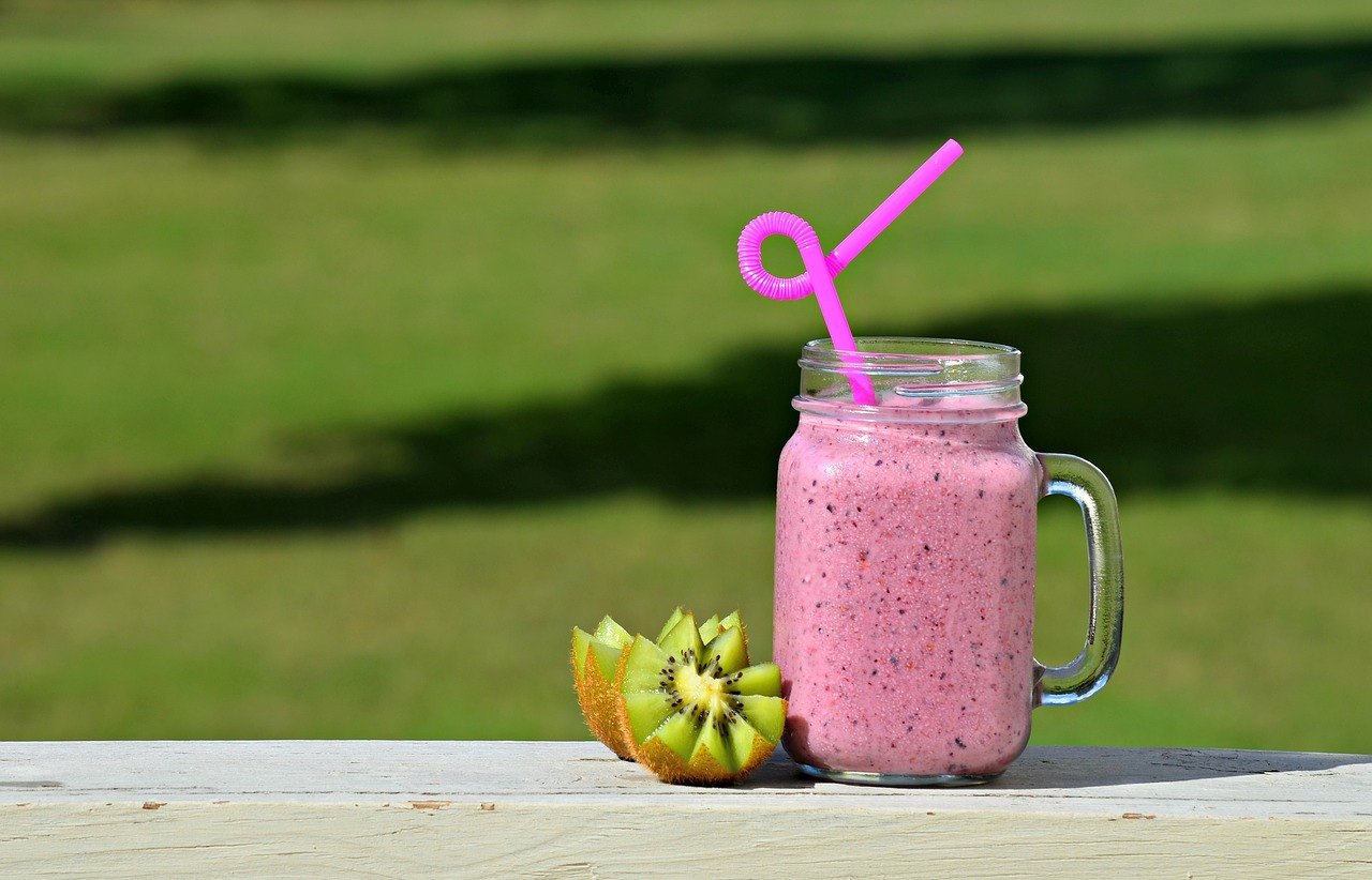 gréng Smoothien fir Gewiichtsverloscht