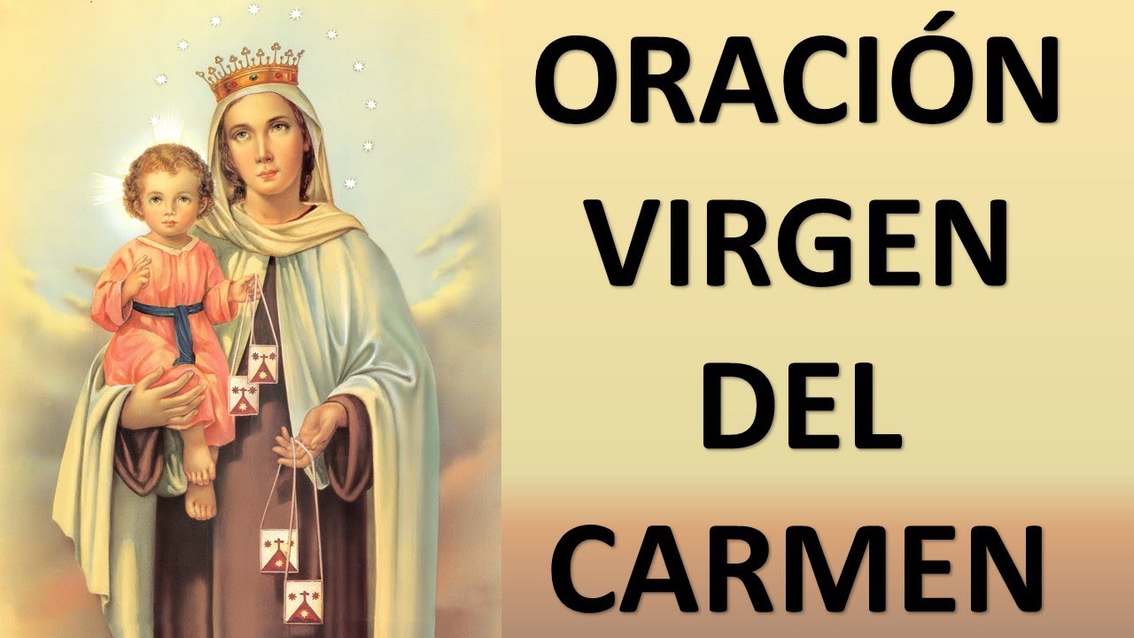 Oraciones de la Virgen del Carmen