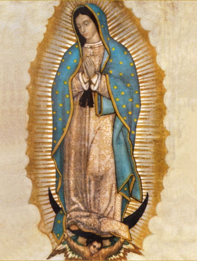 Oración da Virxe de Guadalupe
